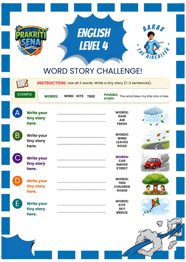Word Story Challenge! preview